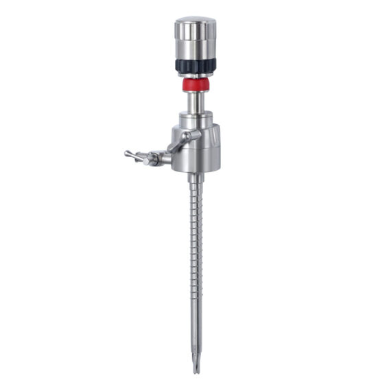 Trocar autoshield con tornillo